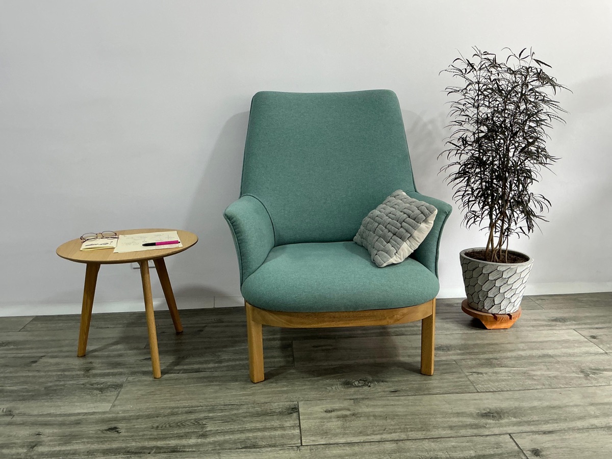 Silla de terapia en el consultorio