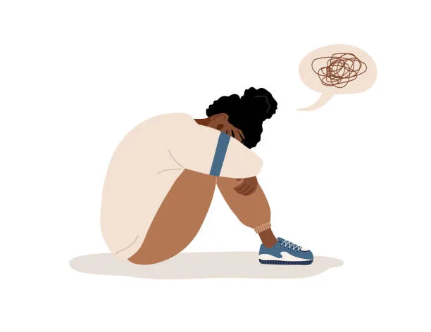 Ilustración sobre cómo reaccionamos cuando algo nos duele